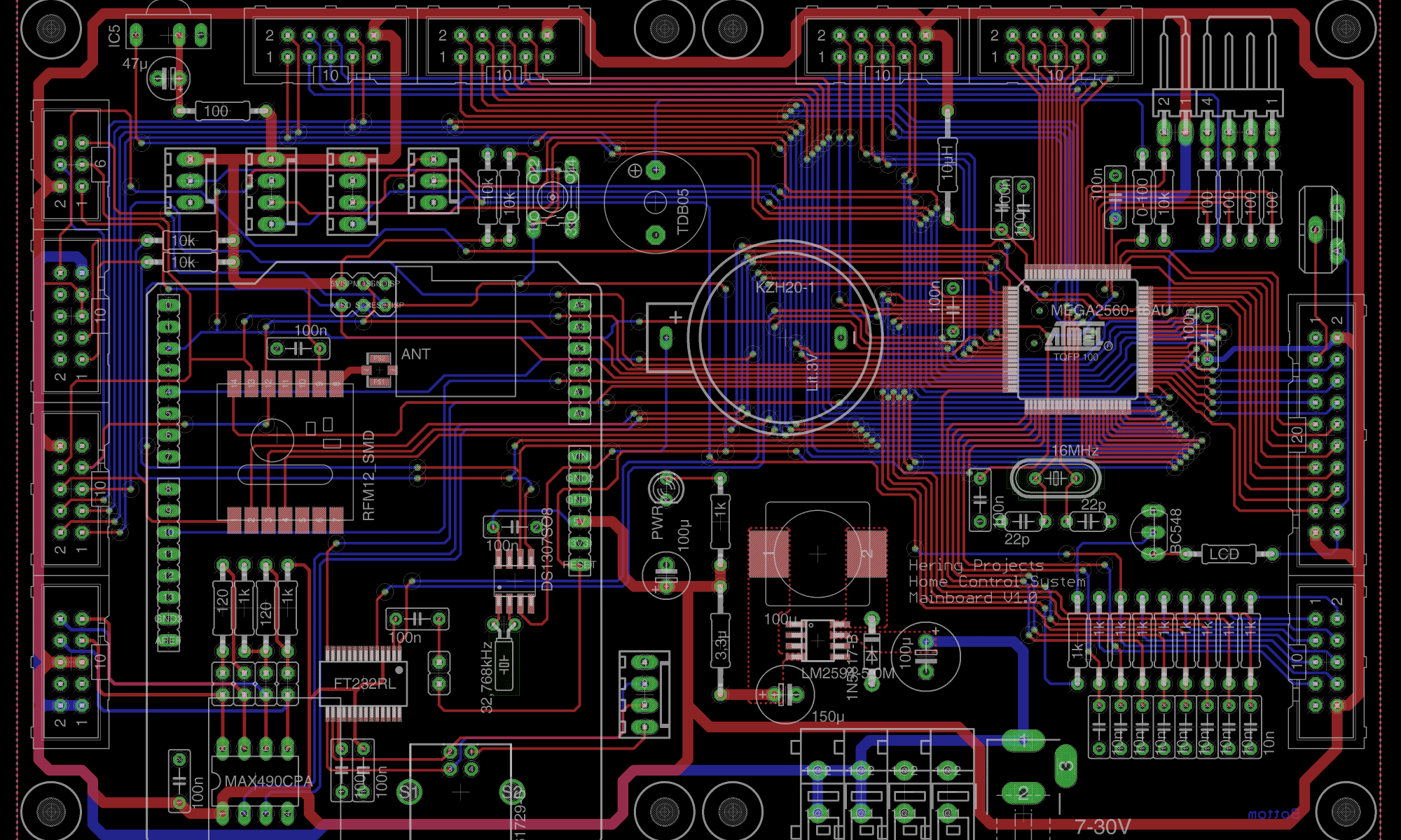 Home Control System Mainboard V1.0